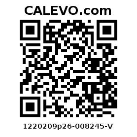 Calevo.com Preisschild 1220209p26-008245-V