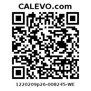 Calevo.com Preisschild 1220209p26-008245-WE