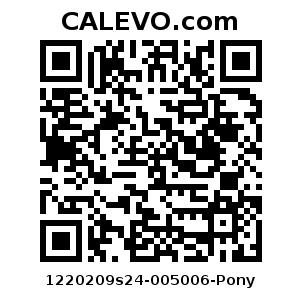 Calevo.com Preisschild 1220209s24-005006-Pony