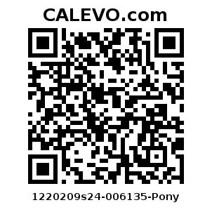 Calevo.com Preisschild 1220209s24-006135-Pony