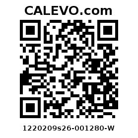 Calevo.com Preisschild 1220209s26-001280-W