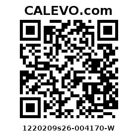 Calevo.com Preisschild 1220209s26-004170-W