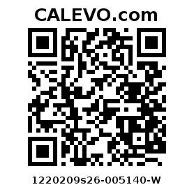 Calevo.com Preisschild 1220209s26-005140-W
