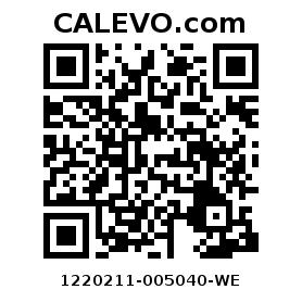 Calevo.com Preisschild 1220211-005040-WE