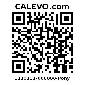 Calevo.com Preisschild 1220211-009000-Pony