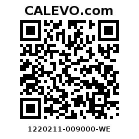 Calevo.com Preisschild 1220211-009000-WE