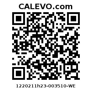 Calevo.com Preisschild 1220211h23-003510-WE