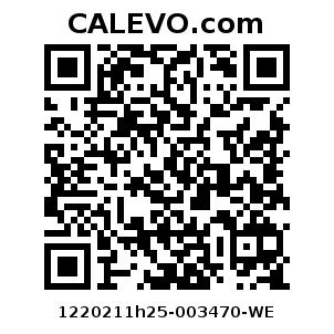 Calevo.com Preisschild 1220211h25-003470-WE