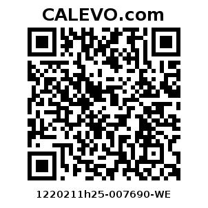 Calevo.com Preisschild 1220211h25-007690-WE