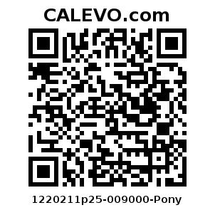 Calevo.com Preisschild 1220211p25-009000-Pony
