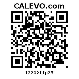 Calevo.com pricetag 1220211p25