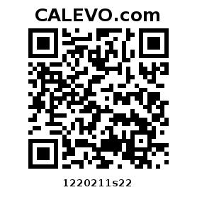 Calevo.com Preisschild 1220211s22