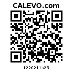 Calevo.com pricetag 1220211s25