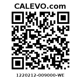 Calevo.com pricetag 1220212-009000-WE