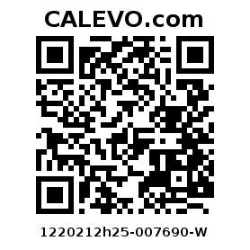 Calevo.com Preisschild 1220212h25-007690-W