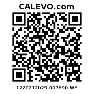 Calevo.com Preisschild 1220212h25-007690-WE
