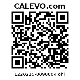 Calevo.com pricetag 1220215-009000-Fohl