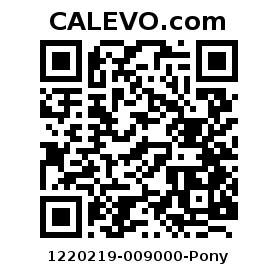 Calevo.com Preisschild 1220219-009000-Pony
