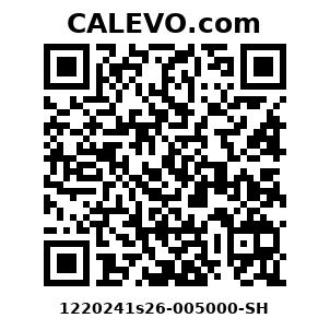 Calevo.com Preisschild 1220241s26-005000-SH