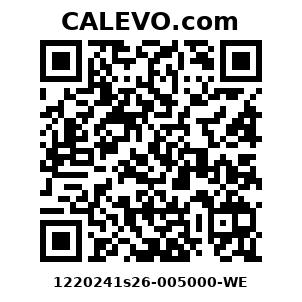 Calevo.com Preisschild 1220241s26-005000-WE