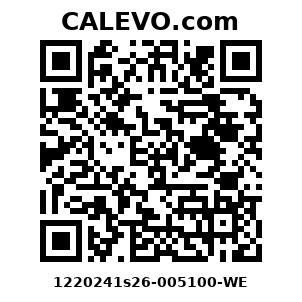 Calevo.com Preisschild 1220241s26-005100-WE