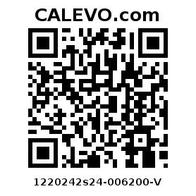 Calevo.com Preisschild 1220242s24-006200-V
