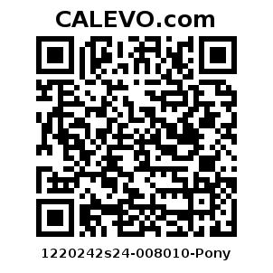 Calevo.com Preisschild 1220242s24-008010-Pony