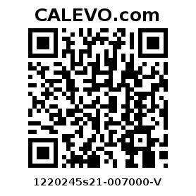 Calevo.com Preisschild 1220245s21-007000-V