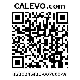 Calevo.com Preisschild 1220245s21-007000-W