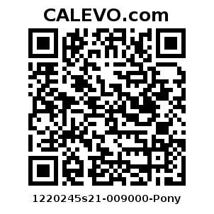 Calevo.com Preisschild 1220245s21-009000-Pony