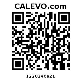 Calevo.com Preisschild 1220246s21
