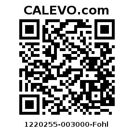 Calevo.com Preisschild 1220255-003000-Fohl