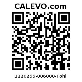 Calevo.com Preisschild 1220255-006000-Fohl