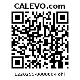 Calevo.com Preisschild 1220255-008000-Fohl