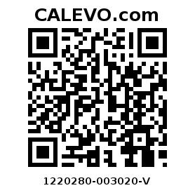 Calevo.com pricetag 1220280-003020-V