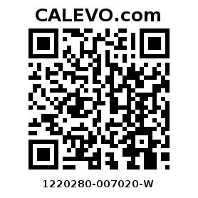 Calevo.com Preisschild 1220280-007020-W