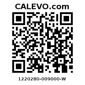 Calevo.com pricetag 1220280-009000-W
