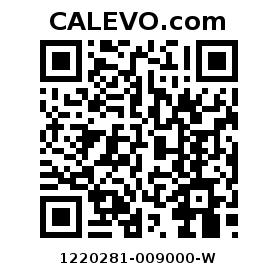 Calevo.com pricetag 1220281-009000-W