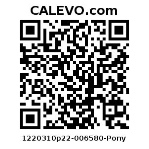 Calevo.com Preisschild 1220310p22-006580-Pony