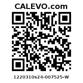 Calevo.com Preisschild 1220310s24-007525-W