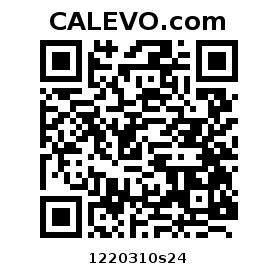 Calevo.com pricetag 1220310s24