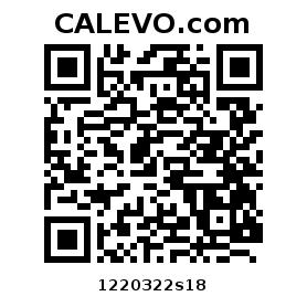 Calevo.com Preisschild 1220322s18