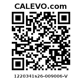 Calevo.com pricetag 1220341s26-009006-V