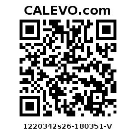 Calevo.com pricetag 1220342s26-180351-V