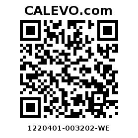 Calevo.com Preisschild 1220401-003202-WE