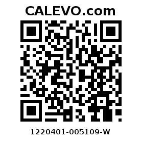 Calevo.com Preisschild 1220401-005109-W