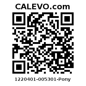 Calevo.com Preisschild 1220401-005301-Pony