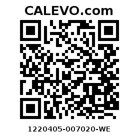 Calevo.com Preisschild 1220405-007020-WE