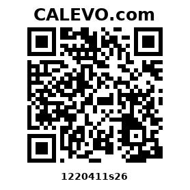 Calevo.com Preisschild 1220411s26