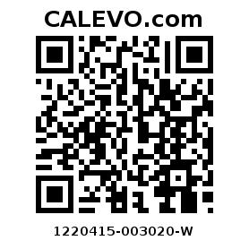 Calevo.com Preisschild 1220415-003020-W
